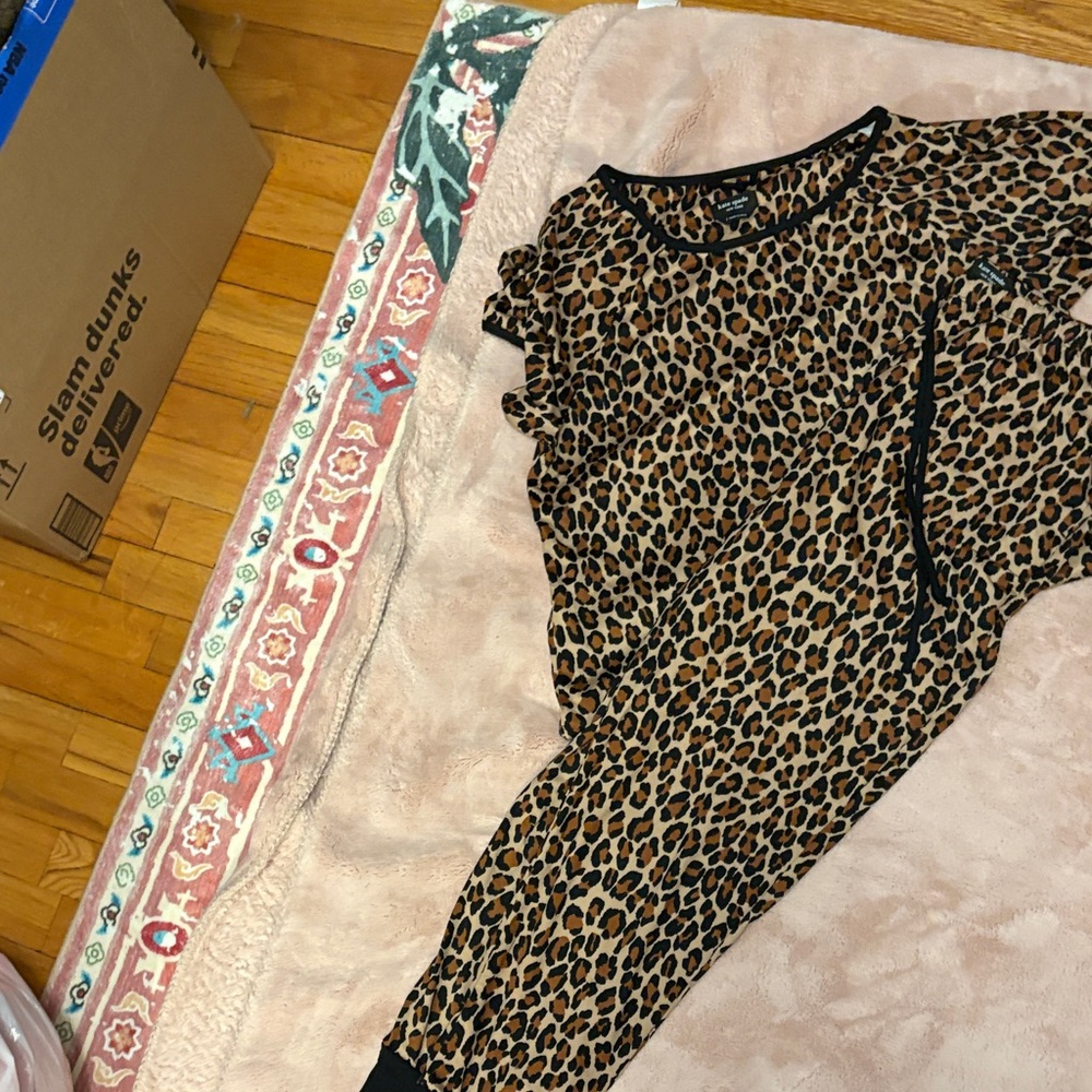 Kate spade leopard print pajamas